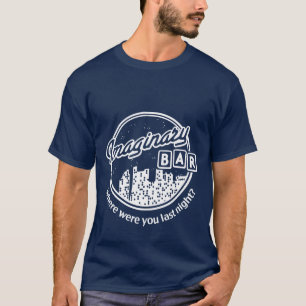 T-shirt La barre imaginaire - horizon de nuit - où étaient