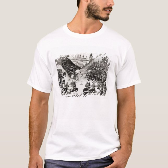 T-shirt La bataille de Formigny (Devant)