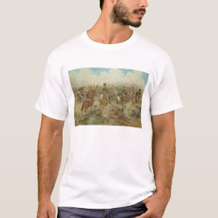 T-shirt La bataille de waterloo, le 18 juin 1815 (la