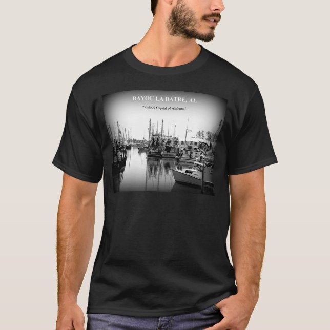 T-SHIRT LA BATRE, ALABAMA DE BAYOU (Devant)