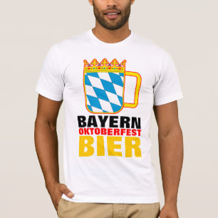 T-shirt La Bavière, Oktoberfest, bière