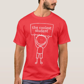 T-shirt La BD étudiante la plus cool du monde humour drôle