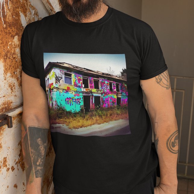 T-shirt La beauté dans la destruction | Maison abandonnée (Créateur téléchargé)