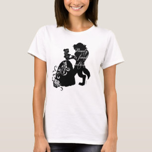 T-shirt La Beauté Et La Bête La beauté se trouve à l'