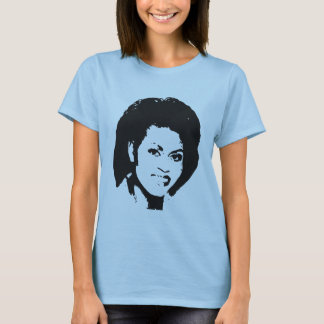 T-shirt La belle face de Michelle Obama