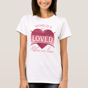 T-shirt La belle-mère la plus aimée du monde