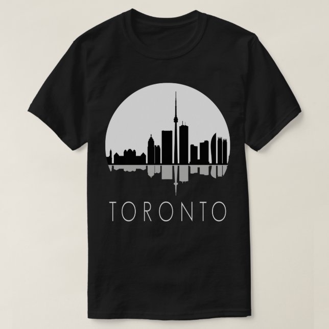 T-shirt La belle ville de Toronto Ontario Canada (Design devant)