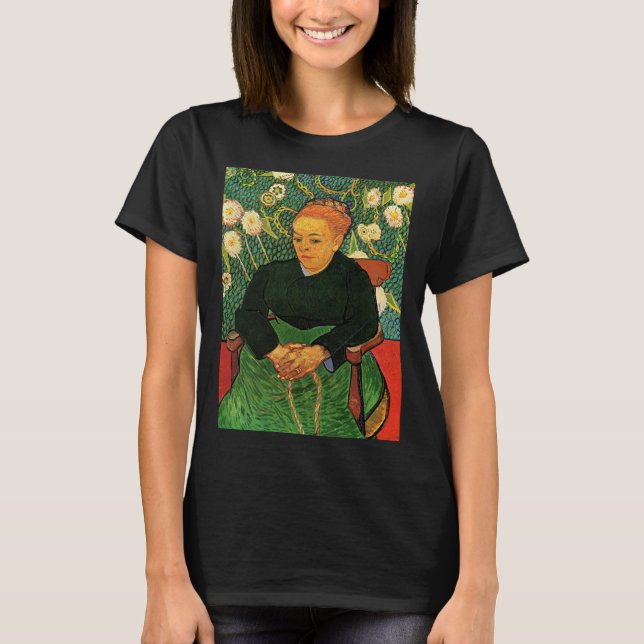 T-shirt La Berceuse (Augustine Roulin) par Vincent van Gog (Devant)