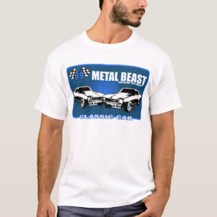 T-shirt La bête en métal "lâchent la bête "