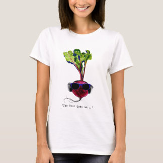 T-shirt La betterave va sur-lumière