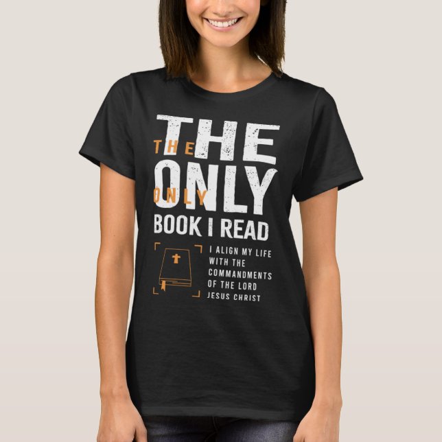 T-shirt La Bible Etude Foi Dieu Christianisme (Devant)