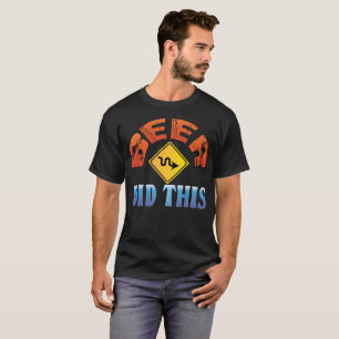 T-shirt La bière a fait cette Hilaire route serpentine sig