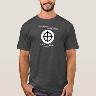 T-shirt La blancheur est la suprématie