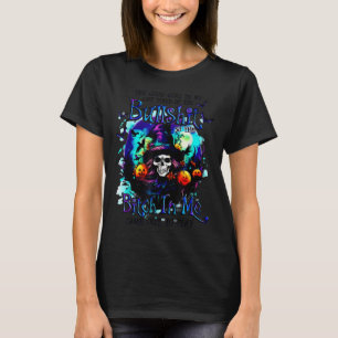 T-shirt La Bonne Fille En Moi S'est Lassée Sorcière D'Hall