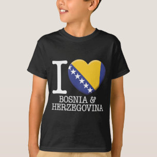 T-shirt La Bosnie et la Herzégovine