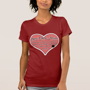 T-shirt La bouffe de bouffe mélange l'humour de chien