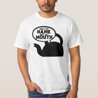 T-SHIRT LA BOUILLOIRE INDIQUE EMPÊCHENT D'ENTRER MA BOUCHE