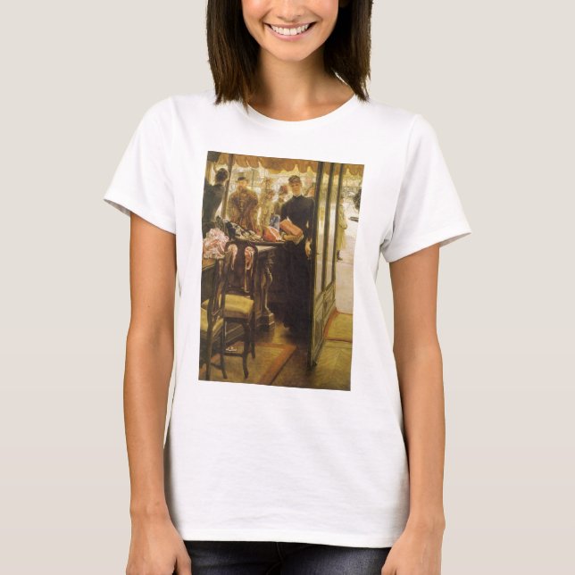 T-shirt La Boutique de James Tissot, Art Victorien (Devant)