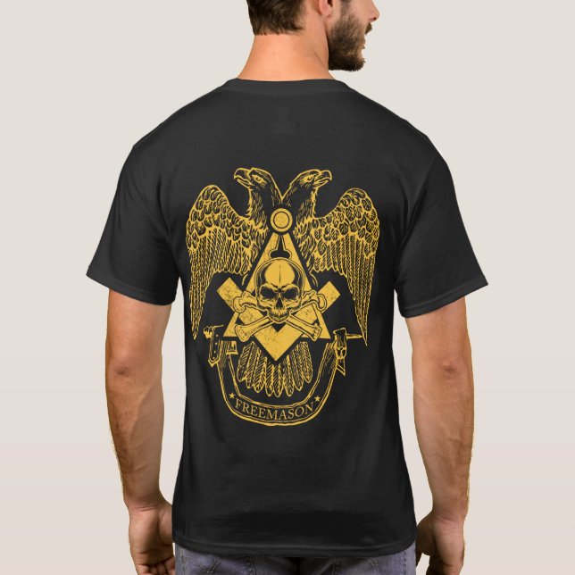 T-shirt La boutique maçonnique Freemason Scottish Rite T-S (Dos)