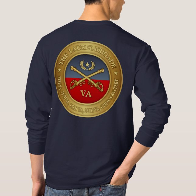T-shirt La Brigade Laurel (e) (Dos)