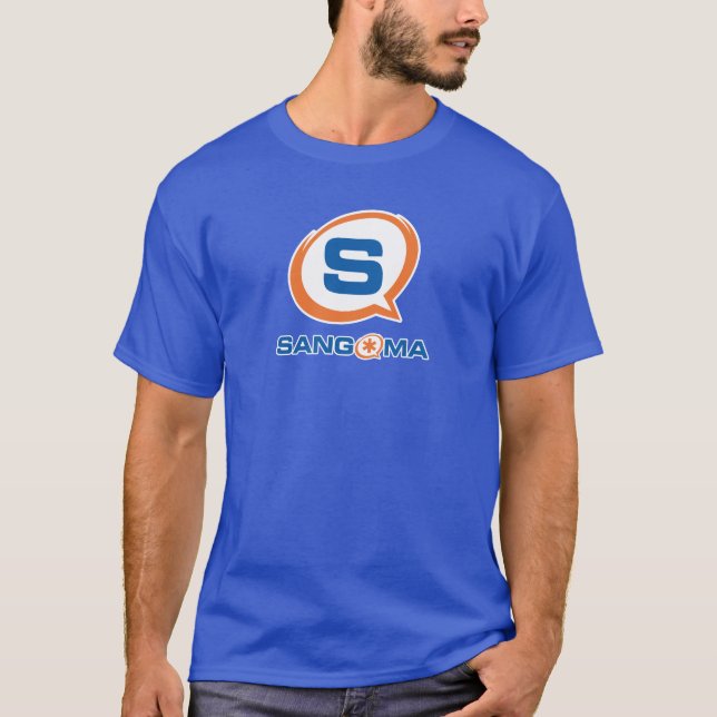 T-shirt La bulle du discours de Sangoma (Devant)