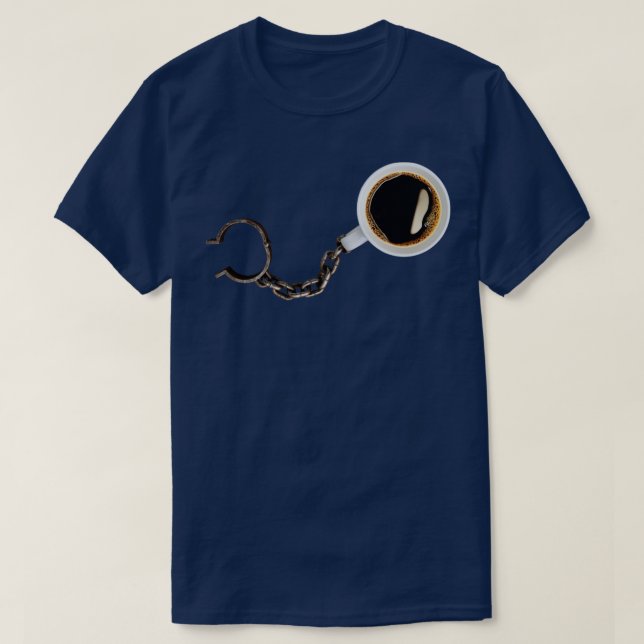 T-shirt La caféine (Design devant)