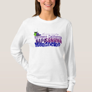 T-shirt la Californie du nord Napa Sonoma