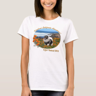 T-shirt La Californie Kees - logo de ressortissant de 2015