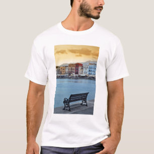 T-shirt La Canée au crépuscule, La Canée, Crète, Grèce