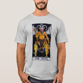 T-shirt La carte de tarot de diable