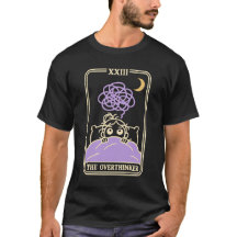 La carte de tarot drôle de la Surpenseuse Réflexio