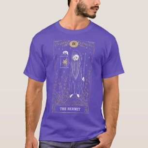 T-shirt La carte de tarot IX de l'Ermite 