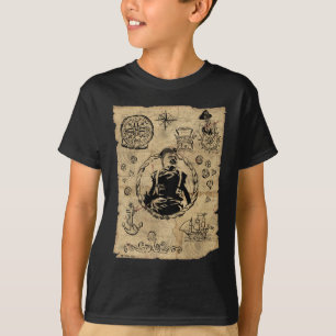 T-shirt La carte des bijoux des Goonies