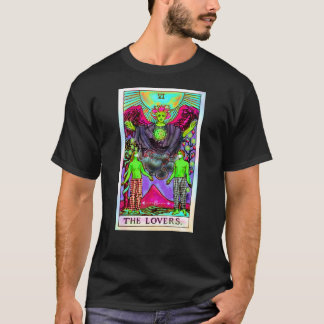 T-shirt La carte Tarot Coronavirus pour les amoureux