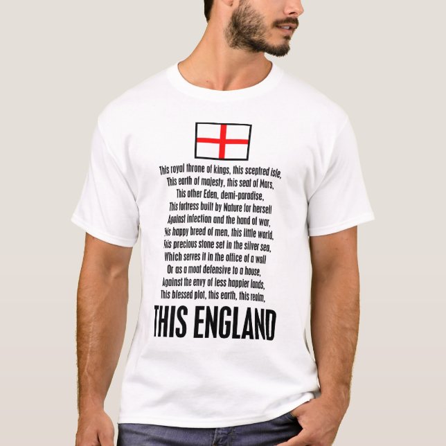 T-shirt La cette Angleterre (Devant)