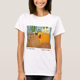 T-shirt La chambre à coucher de Van Gogh (chats d'artiste
