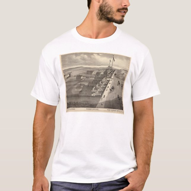 T-shirt La Chambre d'océan, dirigent agréable, NJ (Devant)