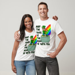 T-shirt La chance de la Saint Patrick irlandaise