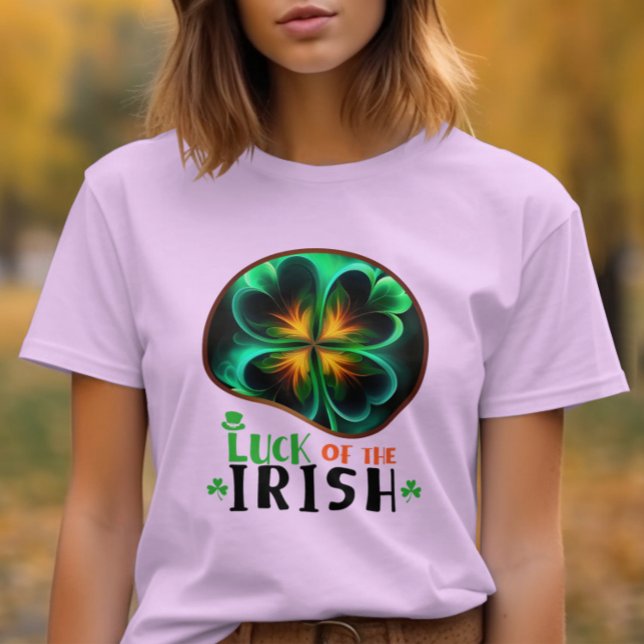 T-shirt La chance des Irlandais - Les charmes chanceux (Créateur téléchargé)