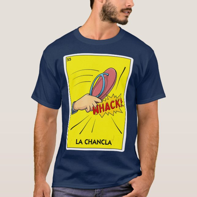 T-shirt La Chancla Mexico Flip Flop Latino Maman Chancla (Devant)