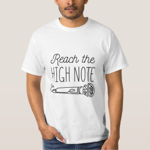 T-SHIRT LA CHANSON À GRANDE NOTE ATTEINT LA GRANDE NOTE