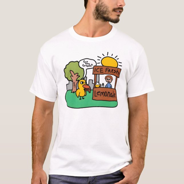 T-shirt La Chanson De Canard A Obtenu N'Importe Quel Raisi (Devant)
