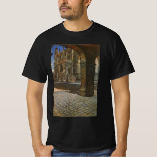 T-shirt La chapelle d'Eton College par Anna Alma Tadema