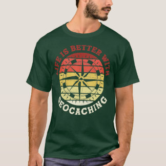 T-shirt La Chasse Aux Récepteurs La Vie Des Géocacher Est