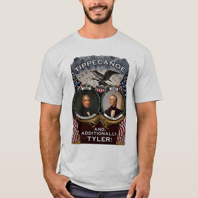 T-shirt La chemise 1840 légère des hommes d'élection de (Devant)