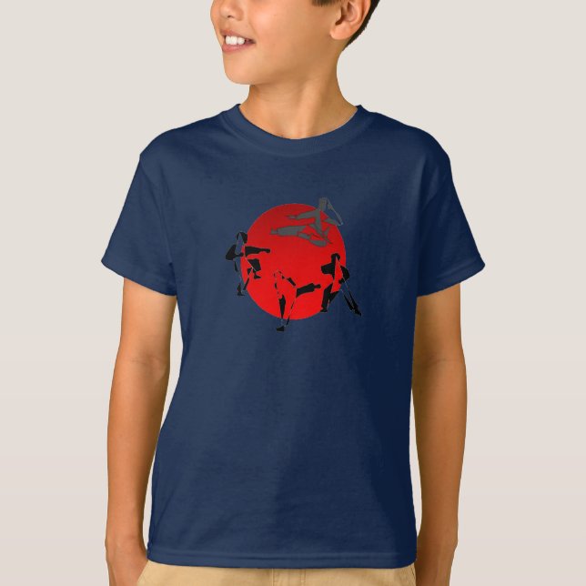 T-shirt la chemise badine des arts martiaux Japon de (Devant)