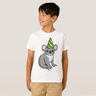 T-shirt La chemise d'anniversaire de koala de partie de