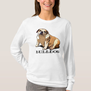 T-shirt La chemise de la femme anglaise de bouledogue
