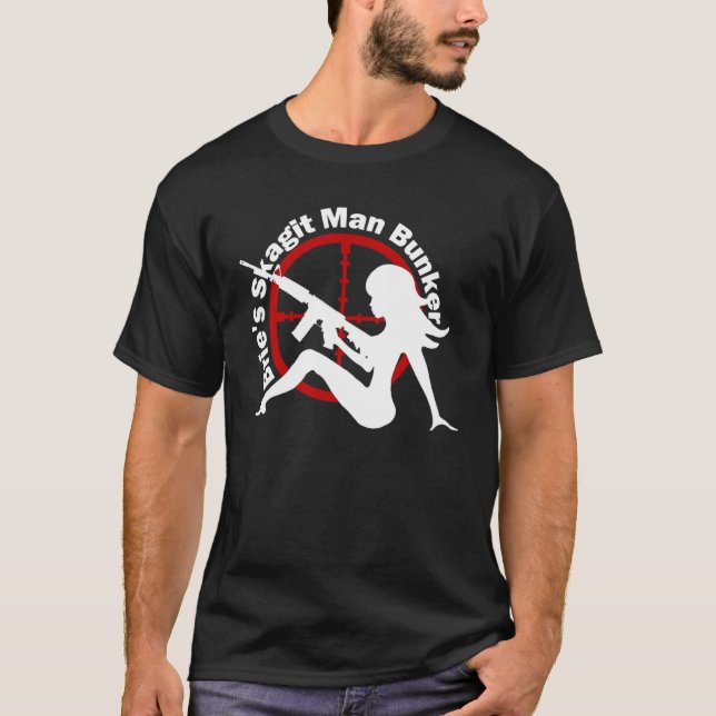 T-shirt La chemise de l'homme de soute d'homme (Devant)