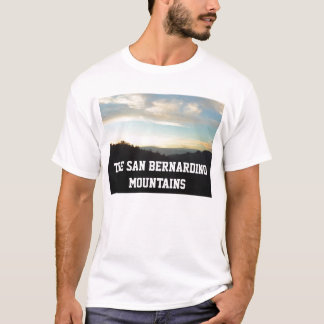 T-shirt La chemise de montagnes de San Bernardino